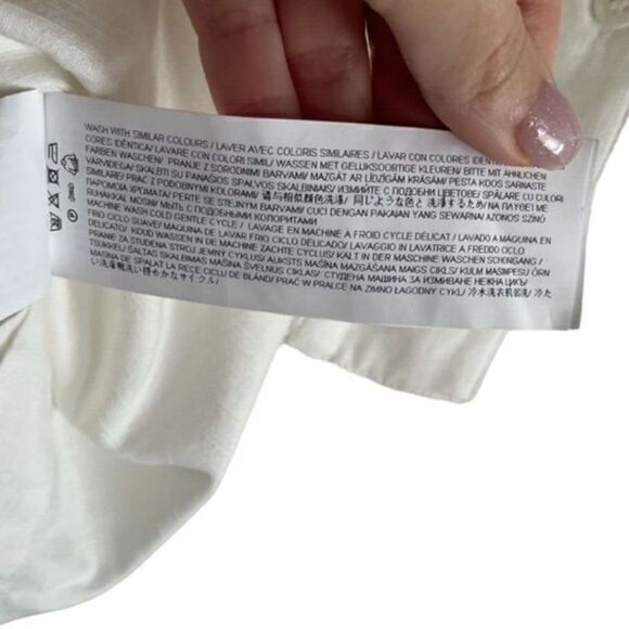 SOVERE Revolve Refresh Collared Shirt Dress Chalk White Extra Small‎ - Picture 12 of 16